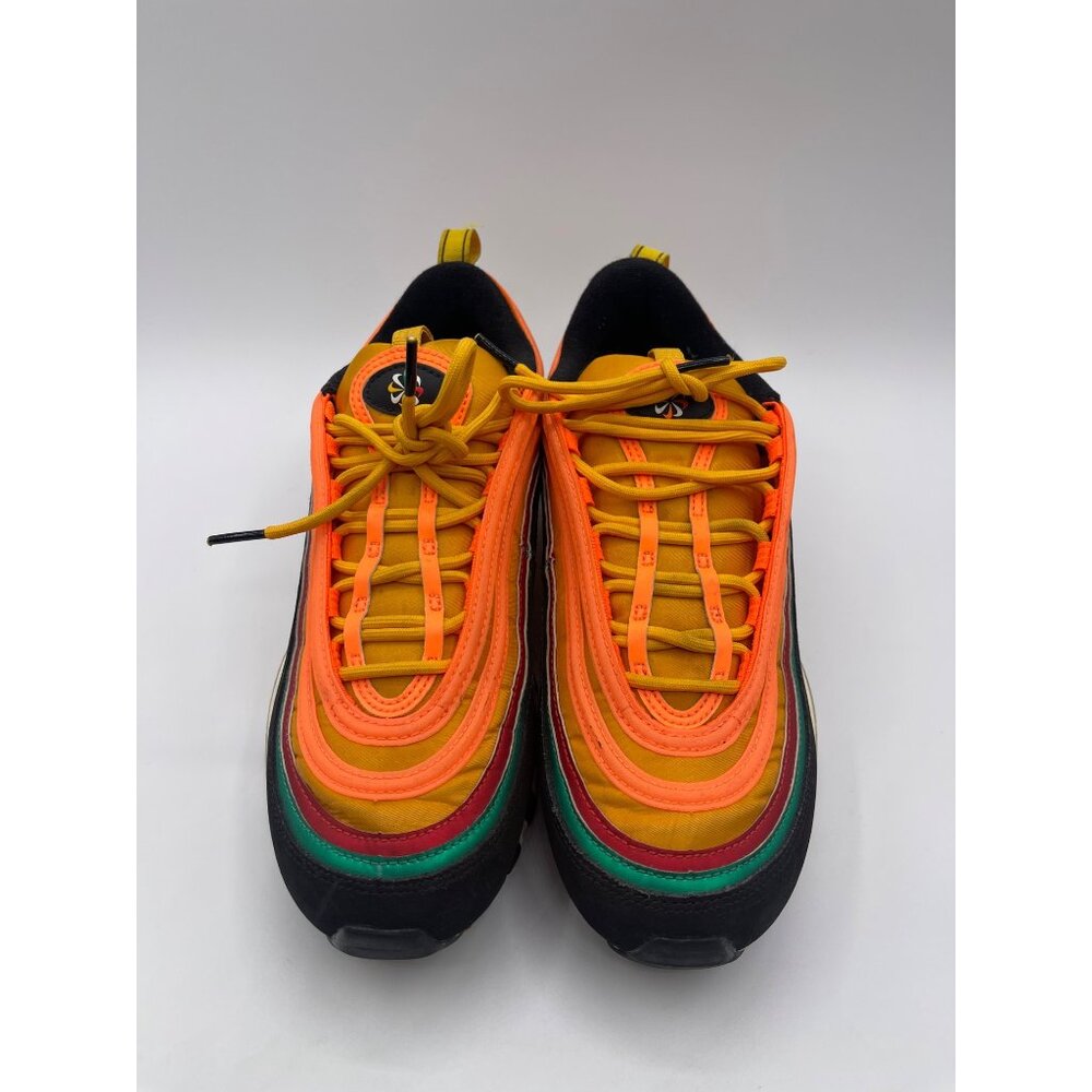 Nike Air Max 97 Sunburst Orange Pinwheel Logo 2019 CK9399-001 Men’s SZ 9 - Picture 4 of 8